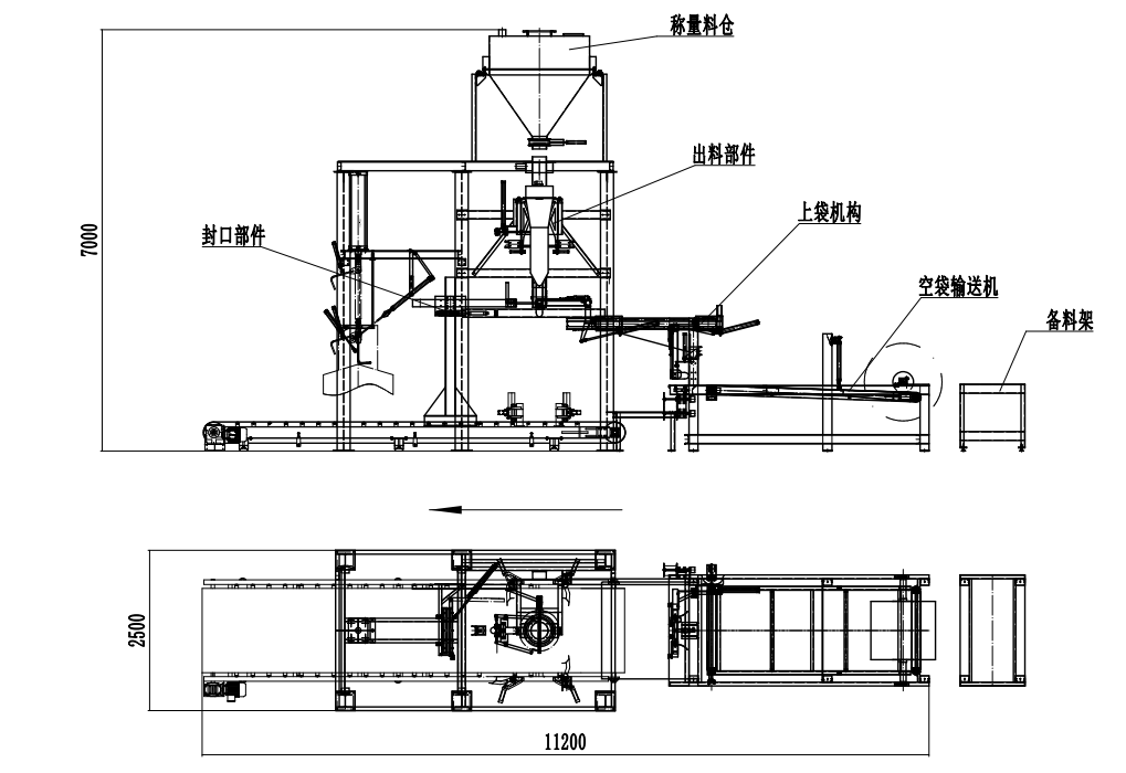 全自動(dòng)噸袋包裝秤，全自動(dòng)噸袋包裝機(jī)，全自動(dòng)大袋包裝秤